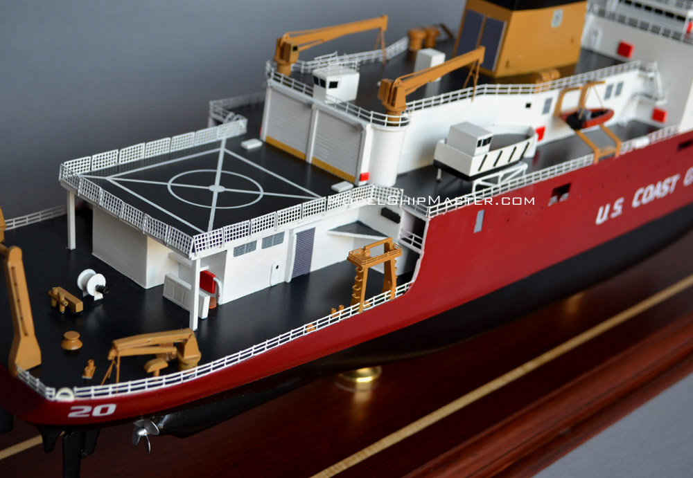 Healy model Coast Guard