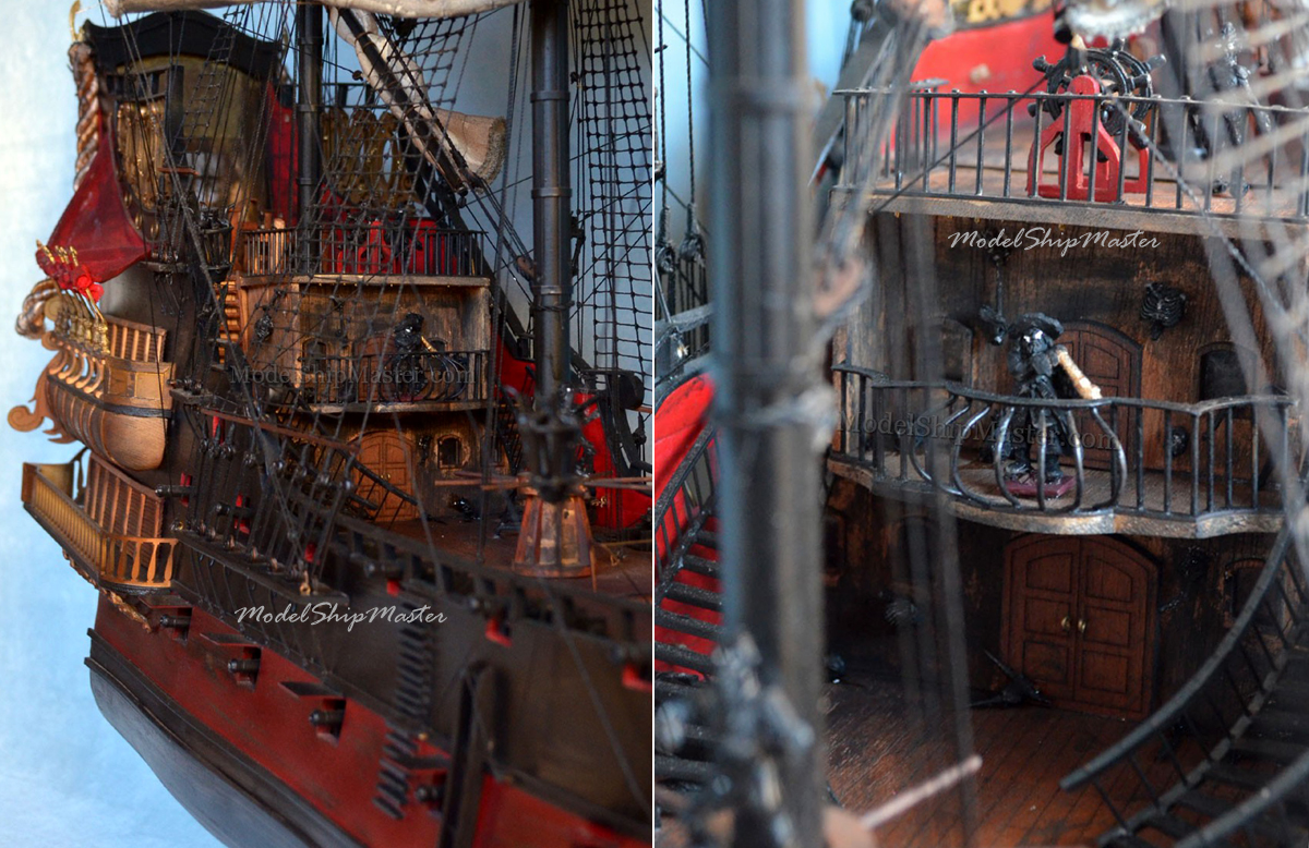 Queen Anne's Revenge model