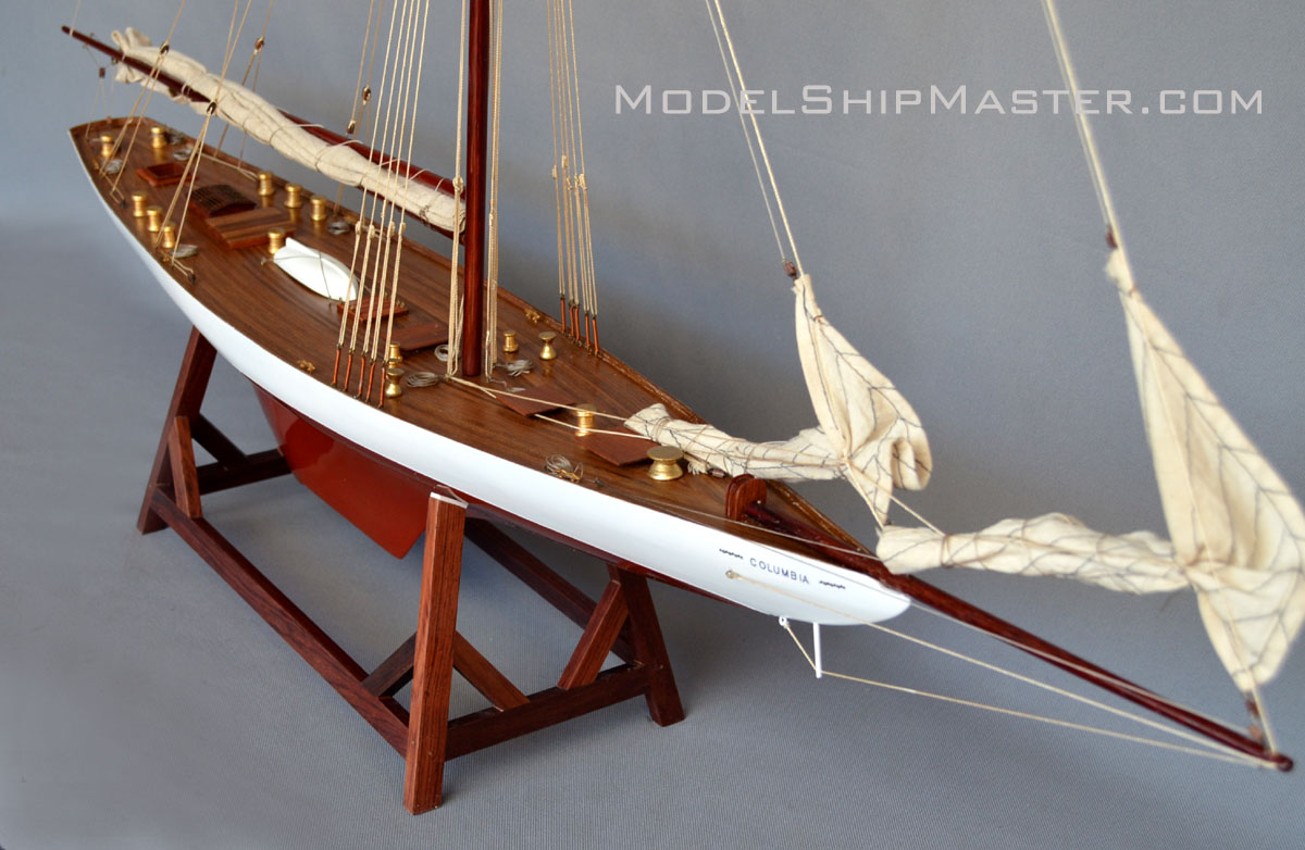 Columbia J yacht model